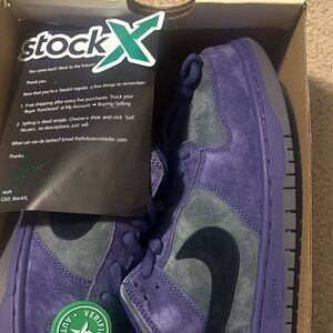 Supreme Men's Vibrant Purple Sneakers